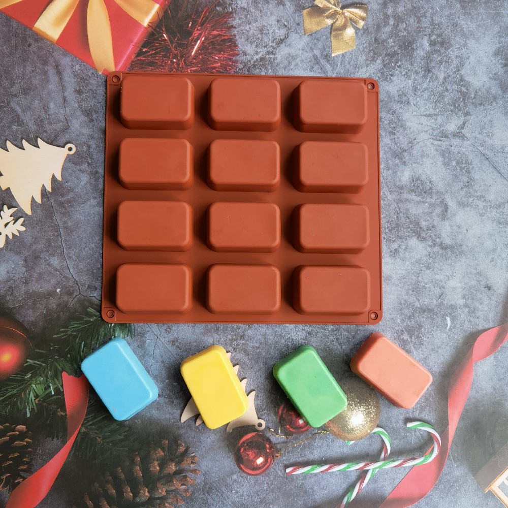 Soap Making Business - Moule en silicone à 12 cavités