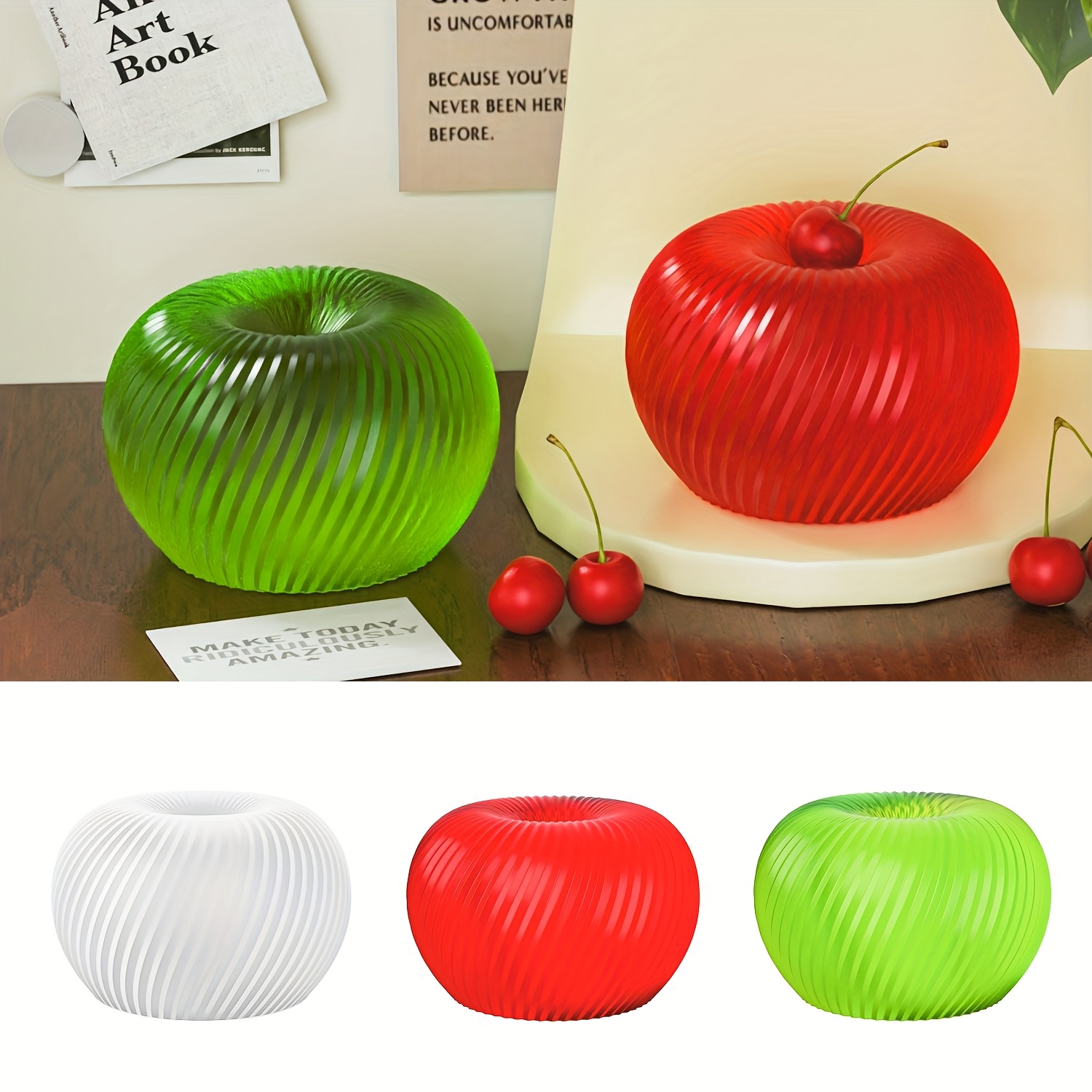 Soap Making Line - Un moule en silicone rouge tendance