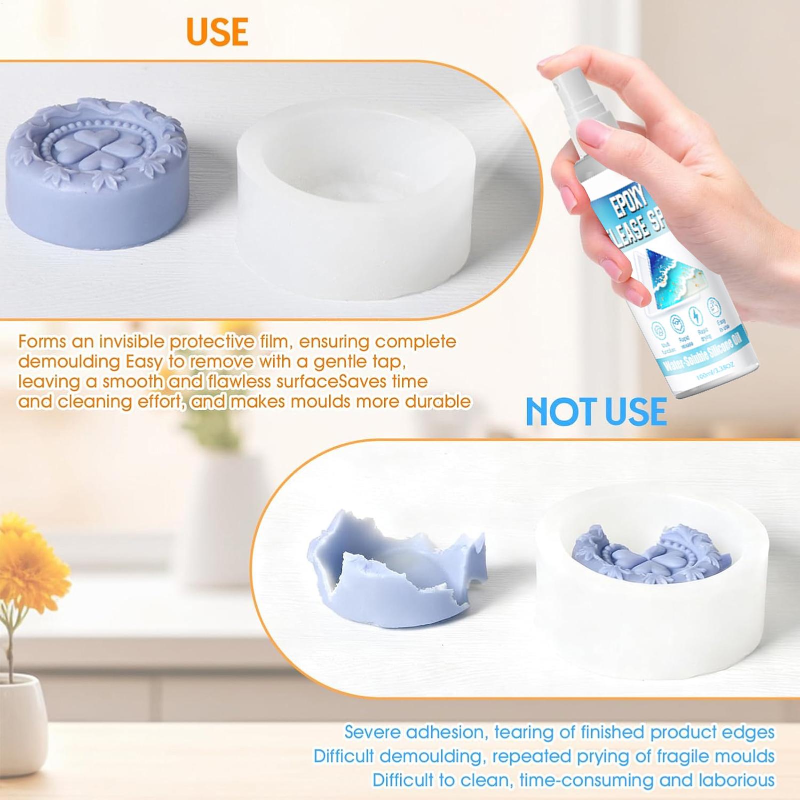 Spray de démoulage silicone, s - Soap Making Line avis et prix