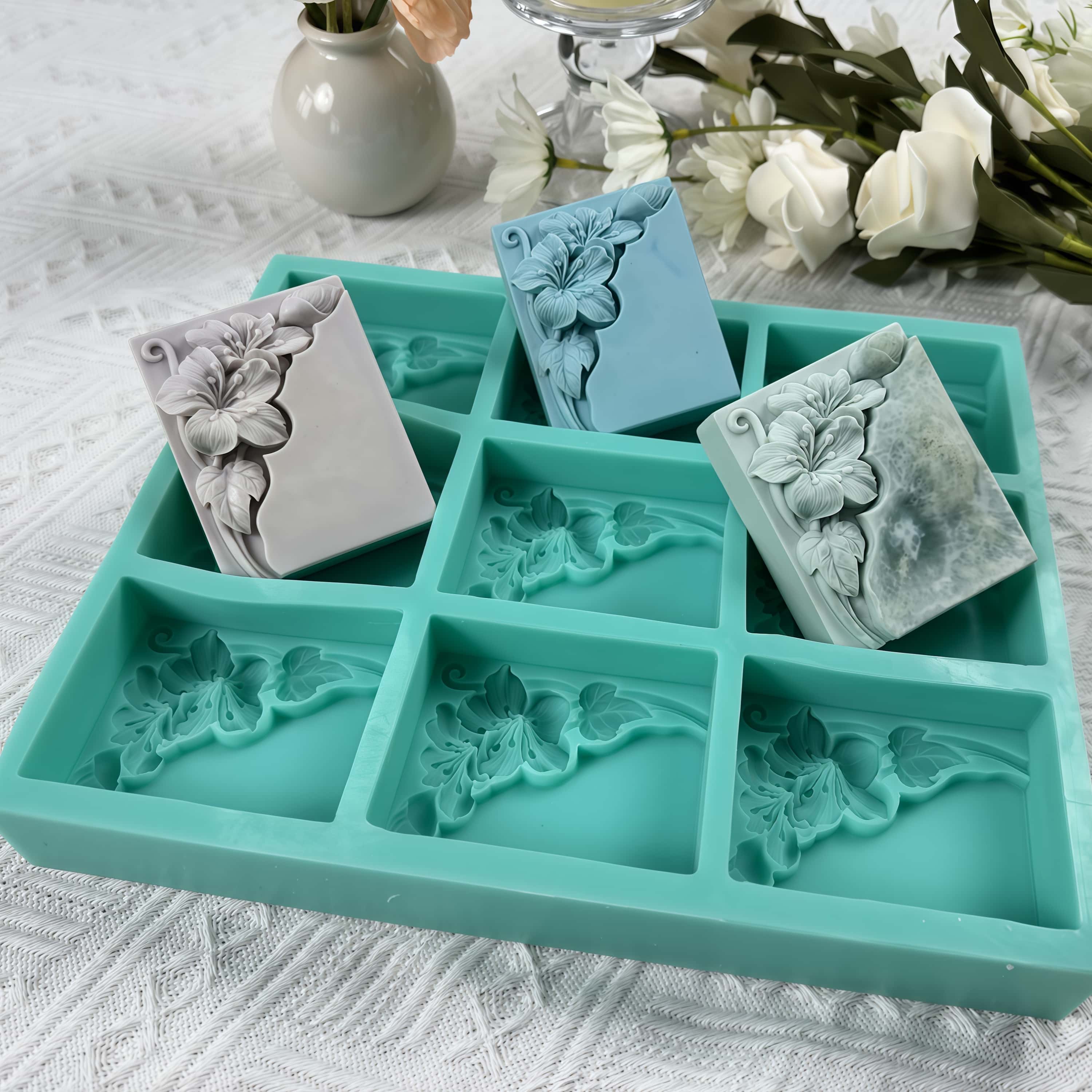 Moule à savon en forme de fleu - Soap Making Line avis et prix