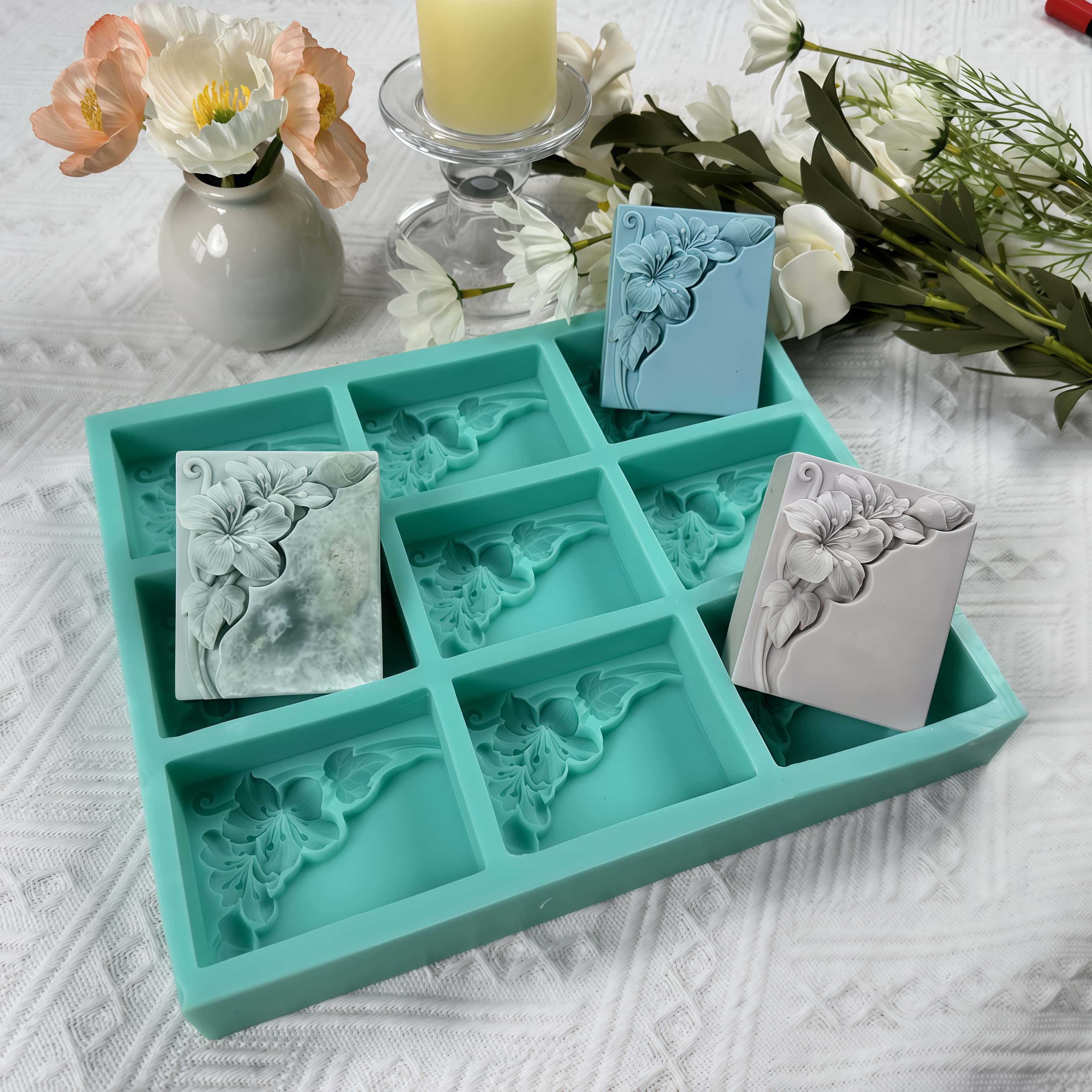 Moule à savon en forme de fleu - Soap Making Line avis et prix